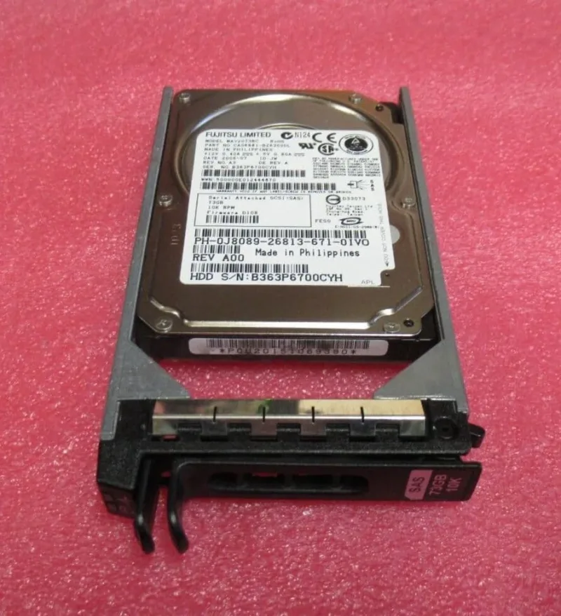 CA06458-B100 - Fujitsu Enterprise 73.5GB 10000RPM Fibre Channel 2GB/s 8MB Cache 3.5-inch Hard Disk Drive