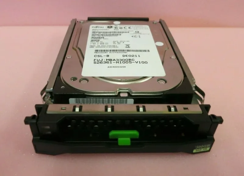 CA06458-B44800NE - Fujitsu Enterprise 300GB 10000RPM Fibre Channel 2GB/s 8MB Cache 3.5-inch Hard Disk Drive