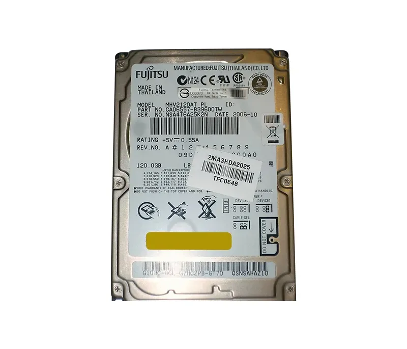 CA06557-B39600TW - Fujitsu Mobile 120GB 4200RPM ATA-100 8MB Cache 2.5-inch Hard Drive