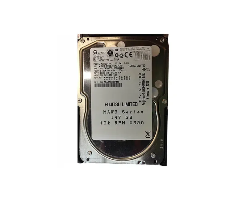 CA06650-B60600BH - Fujitsu 147GB 10000RPM Ultra-320 SCSI 80-Pin 3.5-inch Hard Drive