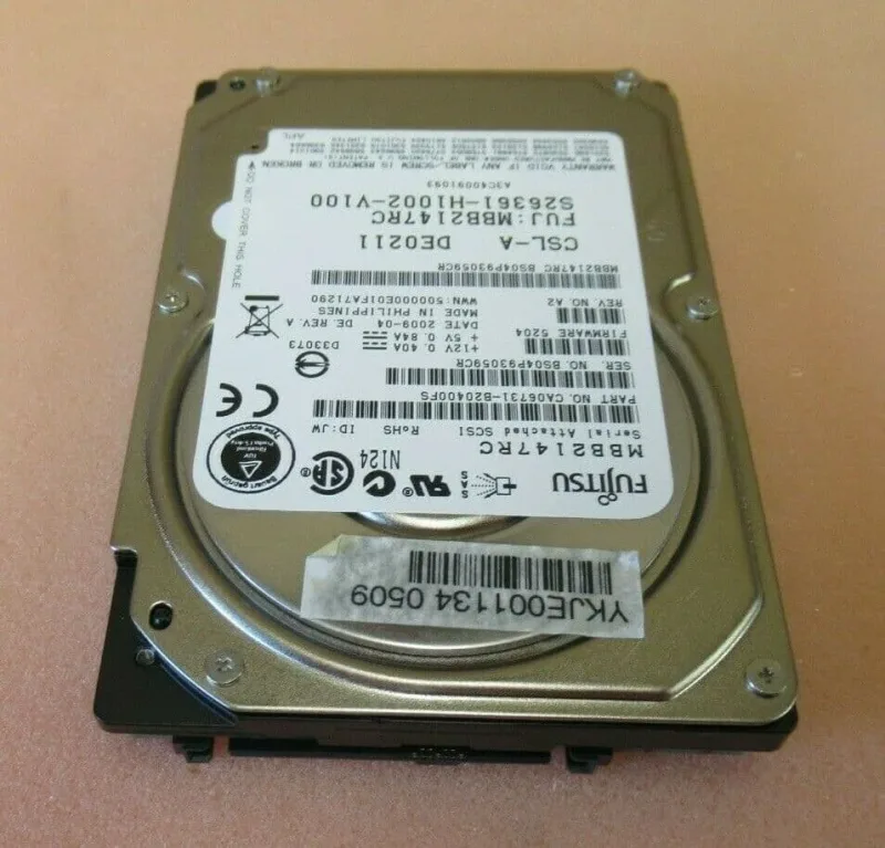 CA06697-B400 - Fujitsu Enterprise 147GB 15000RPM SAS 3GB/s 16MB Cache 3.5-inch Hard Drive