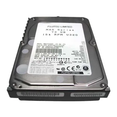CA06708B100 - Fujitsu Enterprise 73.5GB 15000RPM Ultra-320 SCSI 80-Pin 8MB Cache 3.5-inch Internal Hard Disk Drive