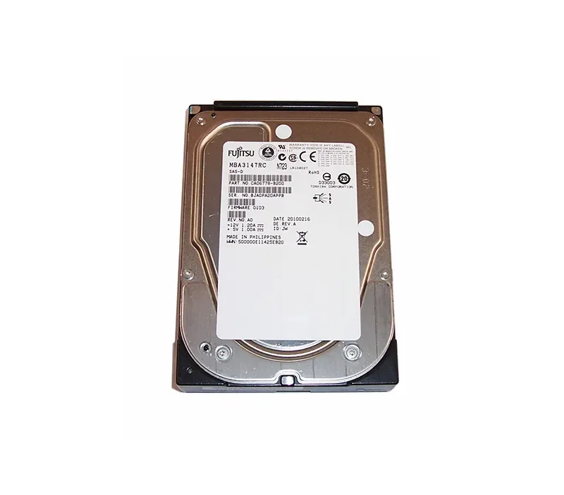 CA06778-B200 - Toshiba MBA3147RC 147 GB 3.5 Internal Hard Drive - 3Gb/s SAS - 15000 rpm - 16 MB Buffer