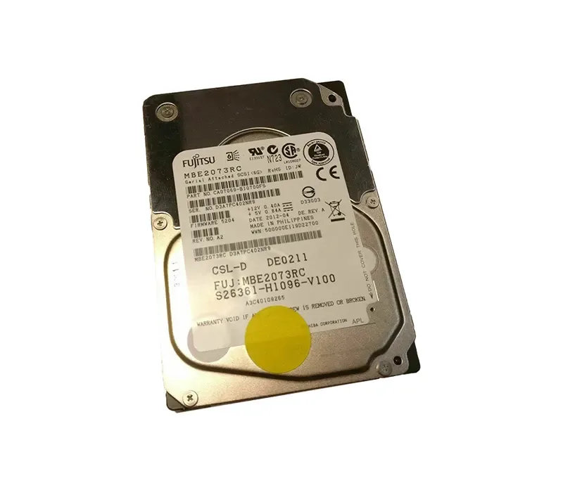 CA07069-B10700FS - Fujitsu 73GB 15000RPM SAS 6Gb/s 2.5-inch Hard Drive