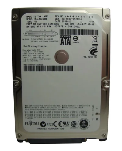 CA07096-B072 - Fujitsu Mobile 320GB 7200RPM SATA 3GB/s 16MB Cache 2.5-inch Hard Drive