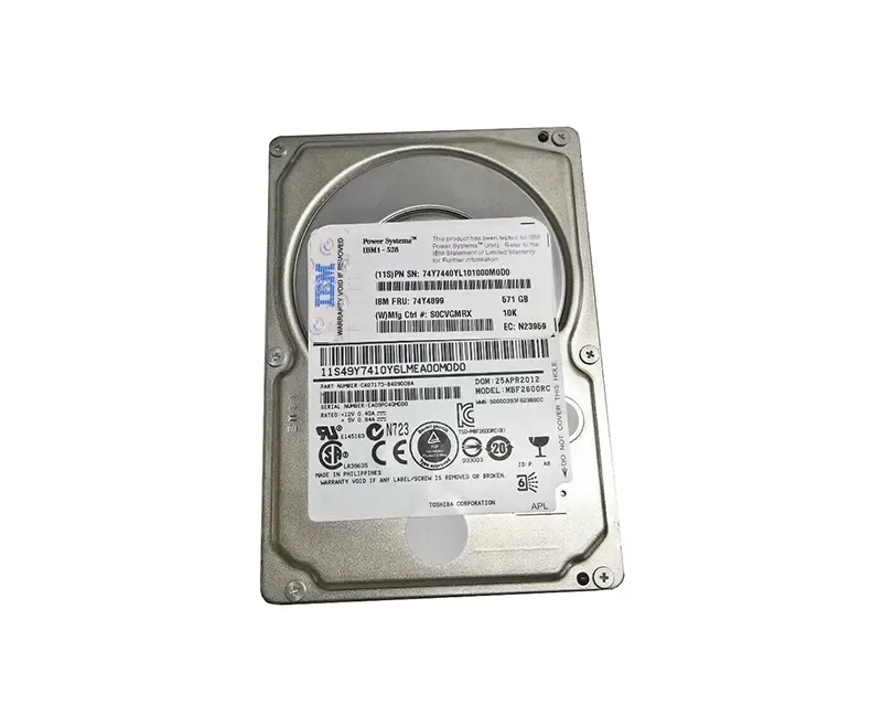 CA07173B40900BA - Toshiba 600GB 10000RPM SAS 6Gb/s 2.5-inch Hard Drive