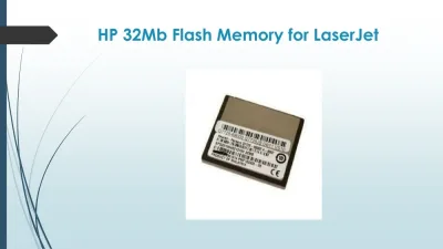 CB399BF - HP 32MB Compact Flash Firmware Memory for Color LaserJet 3000/3600/3800 Series Printers