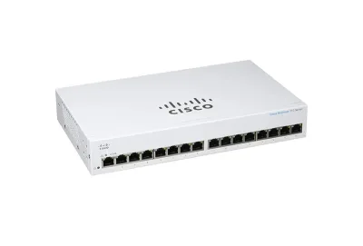 CBS110-16T - Cisco Business 110 Series 16 x Ports 10/100/1000Base-T Layer 2 Unmanaged Rack-mountable Gigabit Ethernet Switch