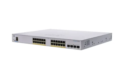 CBS250-24T-4X - Cisco Business 250 Series CBS250-24T 28 x Ports + 24 x Ports 10/100/1000Base-T + 4 x Ports Gigabit SFP Rack-Mountable Layer 3 Managed Gigabit Ethernet Network Switch