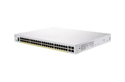 CBS250-48PP-4G - Cisco Business 250 Series CBS250-48PP 48 x Ports 10/100/1000 PoE+ + 4 x Ports Gigabit SFP Rack-Mountable Layer 3 Managed Gigabit Ethernet Network Switch
