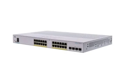 CBS350-24P-4G - Cisco Business 350 Series CBS350-24P-4G 24 x Ports 10/100/1000Base-T PoE+ + 4 x Ports Gigabit SFP Rack-Mountable Layer 3 Managed Gigabit Ethernet Network Switch