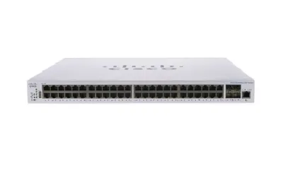 CBS350-48T-4G - Cisco Business 350 Series CBS350-48T-4G 48 x Ports 10/100/1000Base-T + 4 x Ports Gigabit SFP Rack-Mountable Layer 3 Managed Gigabit Ethernet Network Switch