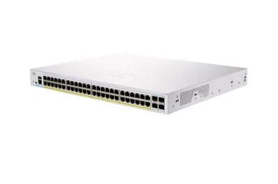 CBS350-48T-4X - Cisco Business 350 Series CBS350-48T-4X 48 x Ports 10/100/1000Base-T + 4 x Ports 10 Gigabit SFP+ Rack-Mountable Layer 3 Managed Gigabit Ethernet Network Switch