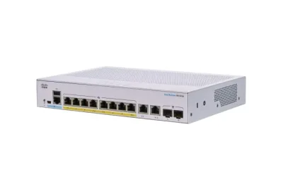 CBS350-8FP-E-2G - Cisco Business 350 Series CBS350-8FP-E-2G 8 x Ports 10/100/1000Base-T PoE+ + 2 x Ports Combo SFP Rack-Mountable Layer 3 Managed Gigabit Ethernet Network Switch