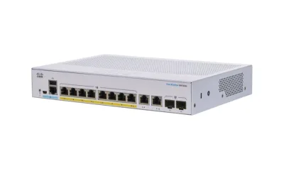 CBS350-8P-E-2G - Cisco Business 350 Series CBS350-8P-E-2G 8 x Ports 10/100/1000Base-T PoE+ + 2 x Ports Combo SFP Rack-Mountable Layer 3 Managed Gigabit Ethernet Network Switch