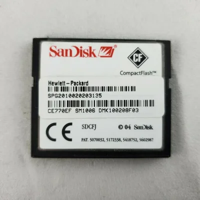 CE770DQ - HP 1GB CompactFlash (CF) Memory Card for LaserJet 3000 Printer