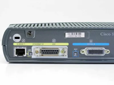 CISCO1601 - Cisco 1601 10Mbps 2-Ports Ethernet Serial Modular Router