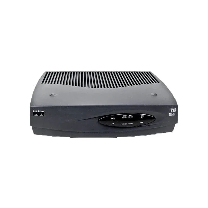 Cisco CISCO1720-VPN-M/K8 1720 Access Router 1 x 10/100Base-TX LAN 2 x WIC, 1 x Internal Expansion Access Router