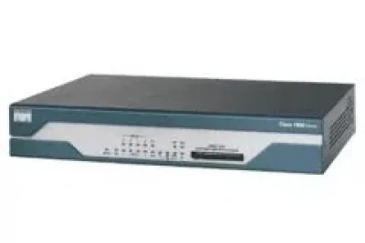Cisco CISCO1803/K9 1803 G.SHDSL Router 8 x 10/100Base-TX LAN, 1 x 10/100Base-TX WAN, 1 x WAN, 1 x ISDN BRI (S/T) WAN