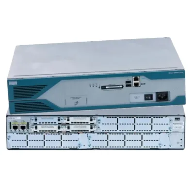 Cisco CISCO2851-HSEC/K9-RF 2851 Integrated Services Router 2 x 10/100/1000Base-T LAN 1 x AIM, 1 x AIM, 4 x HWIC, 1 x NME-XD, 3 x PVDM, 1 x EVM, 1 x CompactFlash (CF) Card Integrated Services Router