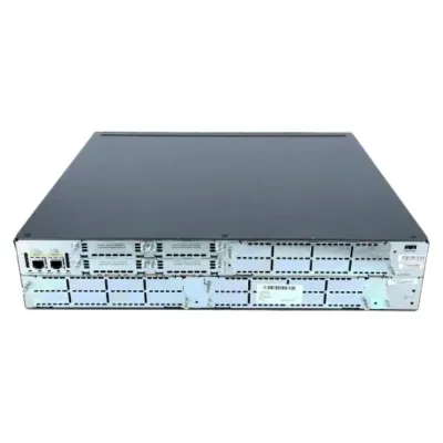 Cisco CISCO2851-V3PN/K9 2851 Router with V3PN Bundle 2 x 10/100/1000Base-T LAN 1 x NME, 1 x EVM, 2 x AIM, 3 x PVDM, 4 x Expansion Slot(s) Integrated Services Router