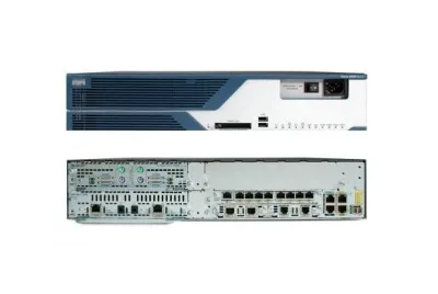 CISCO3825-SRSTK9-KIT - Cisco 3825 Integrated Services Router Bundle 2 x Network Module , 4 x HWIC , 1 x SFP , 4 x PVDM , 2 x AIM 2 x 10/100/1000Base-T LAN