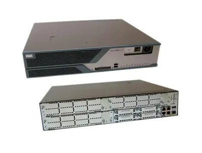 CISCO3825-V3PNK9-KIT - Cisco 3825 Integrated Service Router 2 x Network Module , 1 x EVM , 4 x HWIC , 1 x SFP (mini-GBIC) , 2 x AIM , 4 x PVDM 2 x 10/100/1000Base-T LAN
