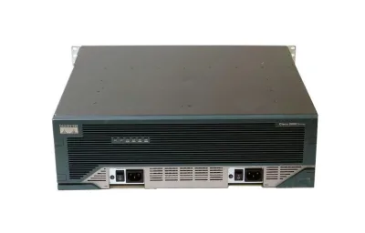 Cisco CISCO3845-AA/K9-RF 3845 Integrated Services Router Bundle 2 x 10/100/1000Base-T 4 x HWIC, 1 x SFP, 4 x Network Module, 4 x PVDM, 2 x AIM, 1 x CompactFlash (CF) Card