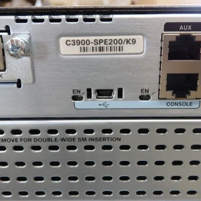 Cisco CISCO3925-SEC/K9 3925 230V 10/100/1000Base-T Gigabit Ethernet Security Bundle Router