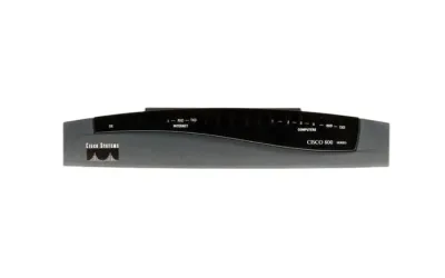 CISCO831-K9-RF - Cisco 831 Ethernet Broadband Router 1 x 10Base-T WAN, 4 x 10/100Base-TX LAN Broadband Router