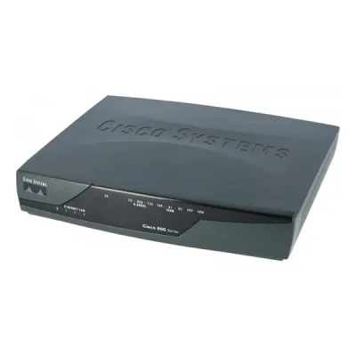 CISCO857-K9 - Cisco 857 Integrated Services Router 4 x 10/100Base-TX LAN, 1 x ADSLoPOTS WAN Integrated Services Router