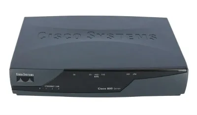 CISCO871W-K9ACAD - Cisco 871 Ethernet to Ethernet Wireless Router 4 x 10/100Base-TX LAN 1 x 10/100Base-TX WAN IEEE 802.11b/g
