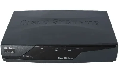CISCO876-SEC-K9 - Cisco 876 Integrated Services Router 4 x 10/100Base-TX LAN, 1 x ADSLoISDN WAN Integrated Services Router