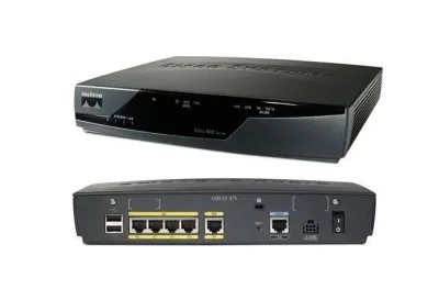CISCO878-K9 - Cisco 878 G.SHDSL 4 x 10/100Base-TX LAN + 1 x WAN + 1 x ISDN BRI WAN Integrated Services Router