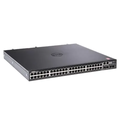 CJXP5 - Dell Networking N3048P 48 x Port 10/100/1000 POE+ + 2 X 10 Gigabit SFP + 2 X Combo 1000Base-T Layer 3 Managed Switch