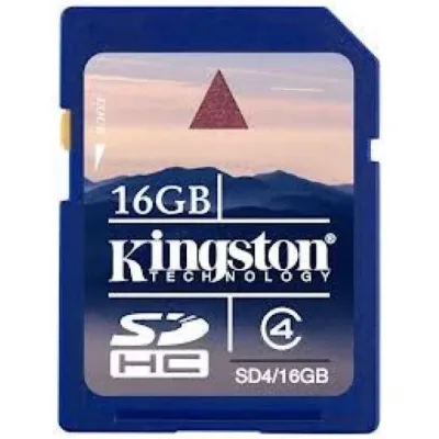 CK16GBSDV - Kingston 16GB Class 4 SDHC Flash Memory Card