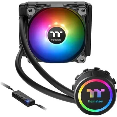 CL-W232-PL12SW-A - Thermaltake Water 3.0 ARGB Sync 120mm All In One CPU Liquid Cooler for Intel LGA 2066/20113/2011/1366/1156/1155/1151/1150