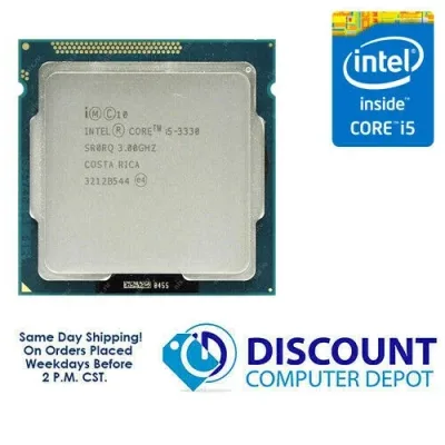 CM8063701134306 - Intel Core i5-3330 Quad Core 3.00GHz 5.00GT/s DMI 6MB L3 Cache Socket FCLGA1155 Desktop Processor