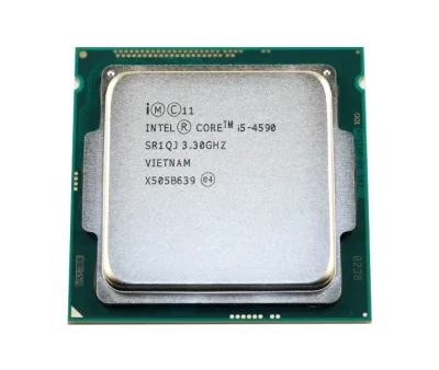 CM8064601560615 - Intel Core i5-4590 Quad Core 3.30GHz 5.00GT/s DMI 6MB L3 Cache Socket LGA1150 Desktop Processor