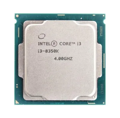 CM8068403376809 - Intel 8th Generation Core i3-8350K Quad Core 4.00GHz 8MB L3 Cache Socket 1151 Processor (Tray part)