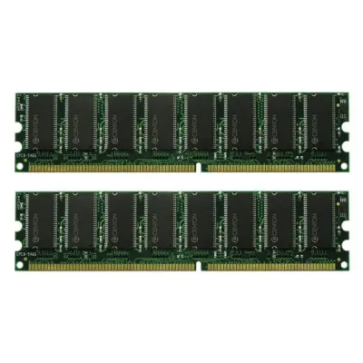 CMP400PC1024K2 - Centon 2GB Kit (2 X 1GB) DDR-400MHz PC3200 Non-ECC Unbuffered CL3 184-Pin UDIMM 2.5V Dual Rank Memory