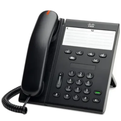 Cisco Unified IP Phone 6911 Slimline VoIP Phone SCCP Charcoal