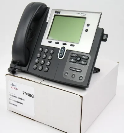 Cisco IP Phone 7940G VoIP phone with 1 x user licence