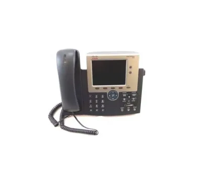 Cisco Unified IP Phone 7945G- VoIP phone SCCP, SIP-Silver, dark gray