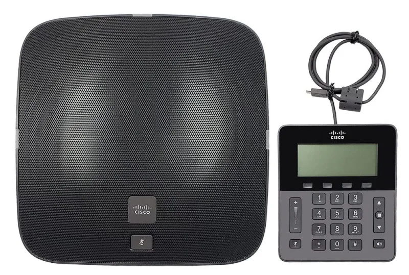 CP-8831-DC-K9-RF - Cisco Unified 8831 IP Conference Station Wireless Single-Port 10Base-T/100Base-TX Total Line VoIP Caller ID (RJ-45) PoE Ports