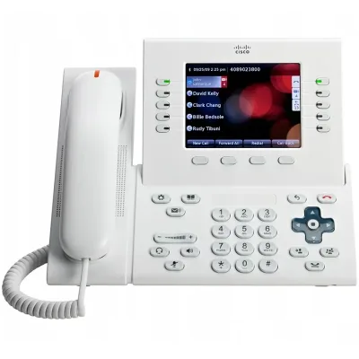 Cisco Unified IP Phone 8961 Slimline Video Phone Arctic white