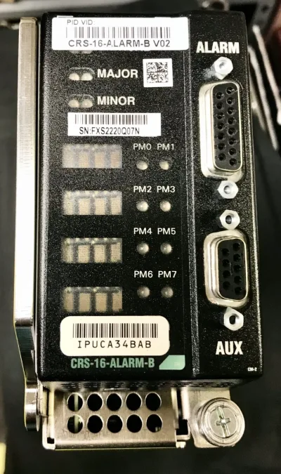 CRS-16-ALARM-B-RF - Cisco REMAN CRS 16 SLOTS ALARM BD