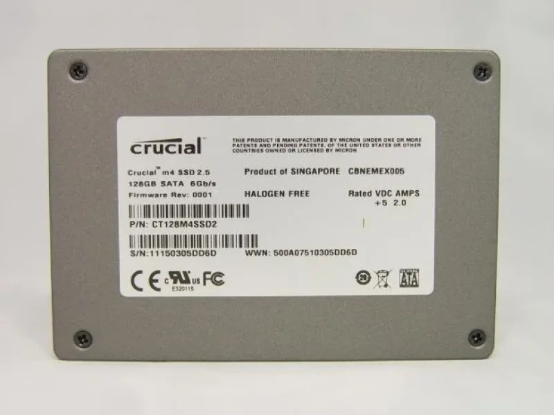 CT128M4SSD1 - Crucial Crucial M4 Series 128GB SATA 6Gbps 2.5-inch MLC Solid State Drive