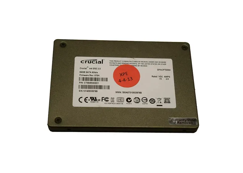 CT128MX100SSD1 - Crucial MX100 Series 128GB Multi-Level Cell (MLC) SATA 6Gb/s 2.5-inch Solid State Drive