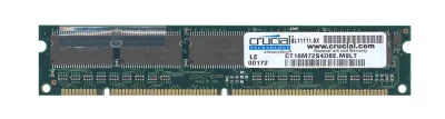 CT16M72S4D8E - Crucial 128MB 100MHz PC100 ECC Unbuffered CL2 168-Pin DIMM Memory Module